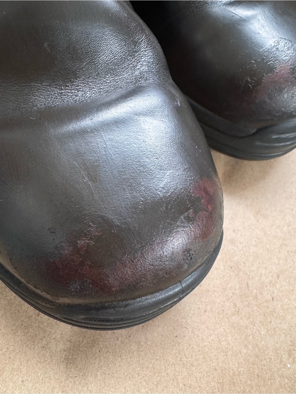 Blundstone 1135 Work & Safety Series Steel Toe Brown Leather Chelsea Boots. - Picture 9 of 10